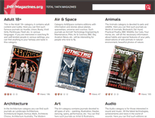 Tablet Screenshot of pdf-magazines.org